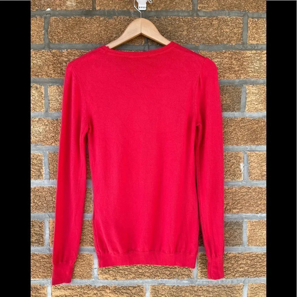 love Moschino red dry clean only sweater small - Picture 8 of 8